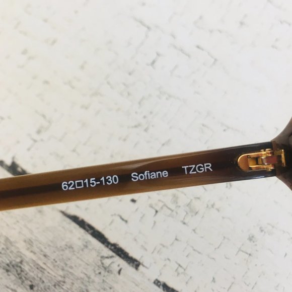 Oliver Peoples Sofiane 62mm Oversized Sunglasses Spice Brown Gradient - Picture 6 of 13